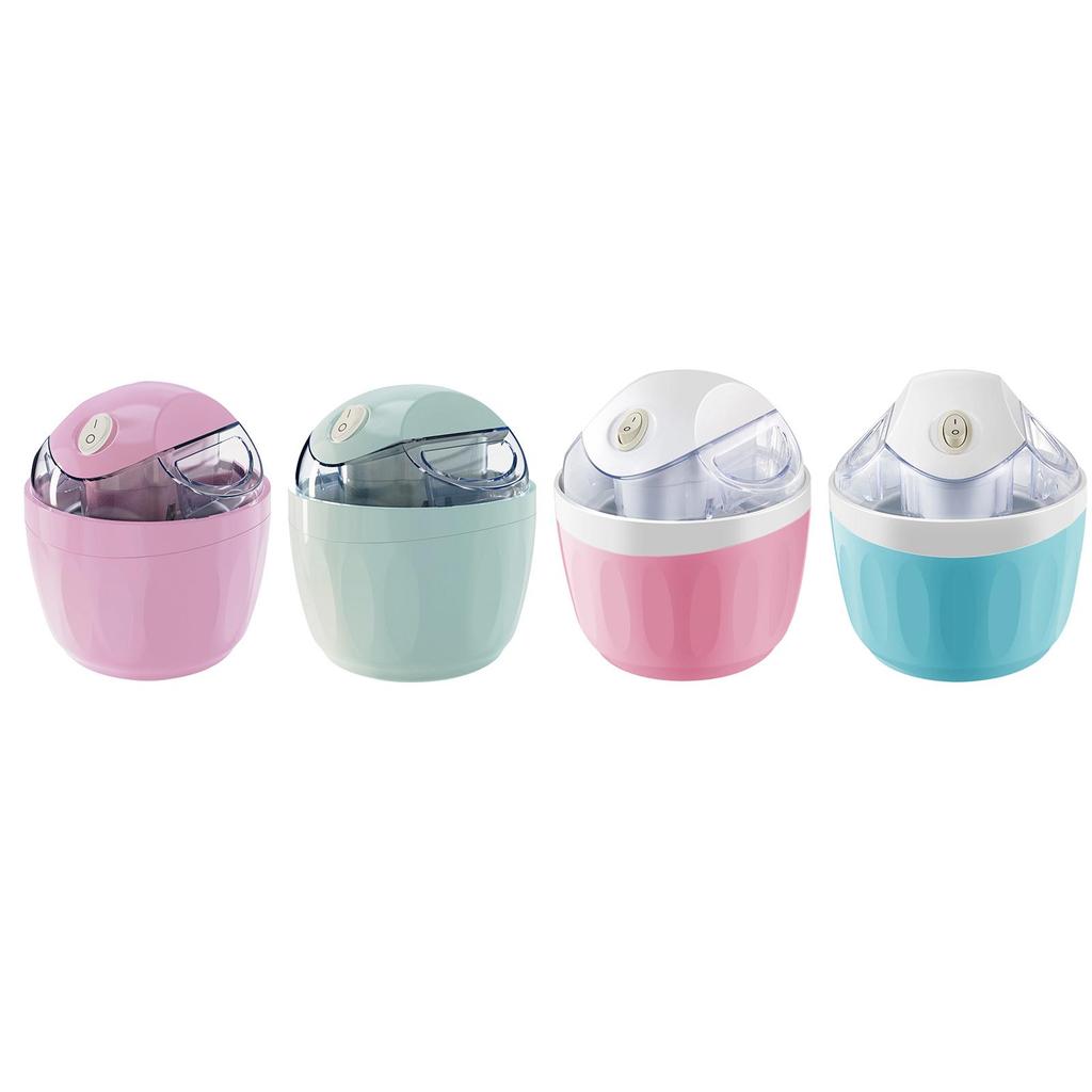 [lzdjhyke2yi] เครื่องทําไอศกรีมและขนมหวานขนาดกะทัดรัดที่มีความจุขนาด 500 มล. เหมาะสําหรับโยเกิร์ตและ