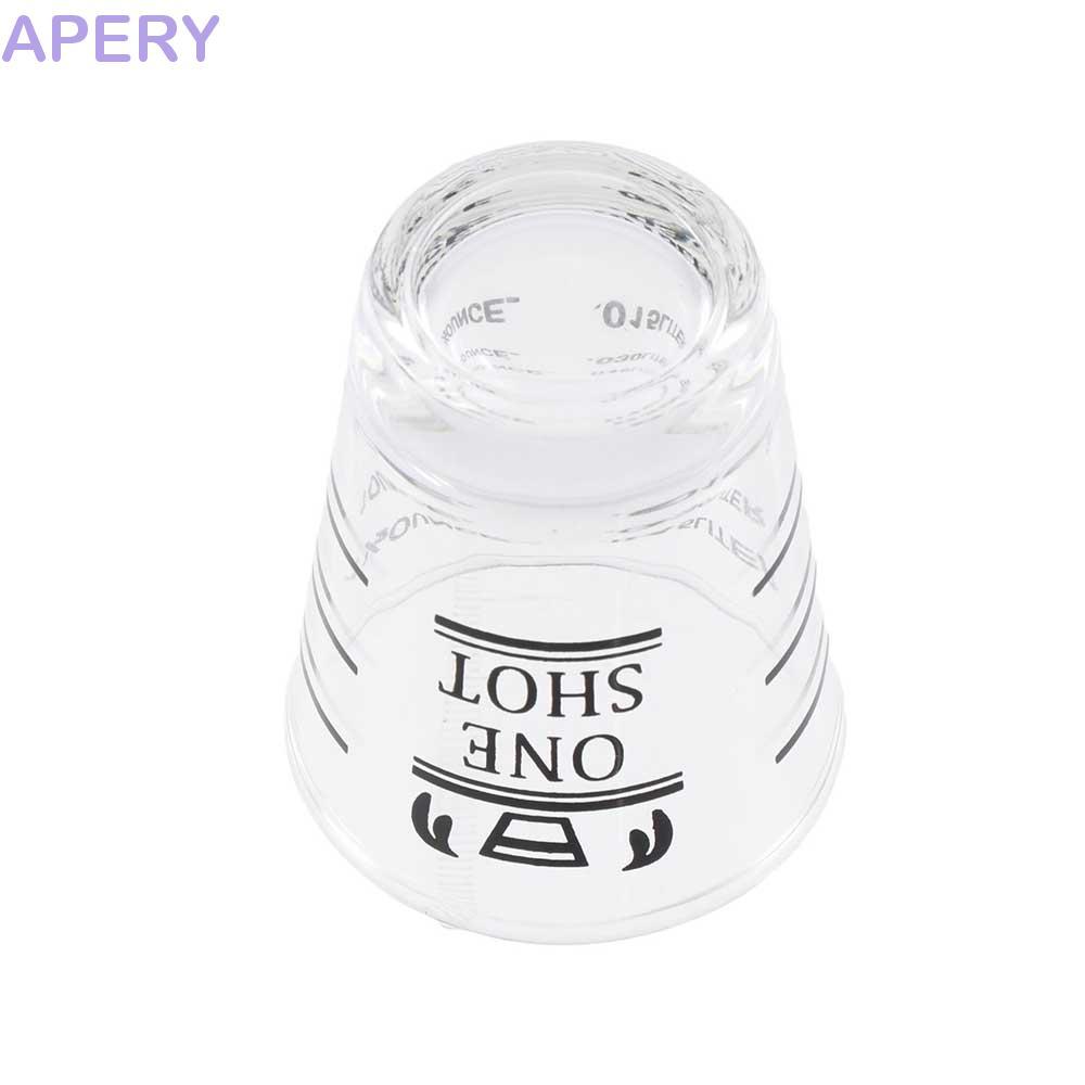 APERY Jigger 1.5oz/45ml อุปกรณ์เสริมบาร์ เครื่องมือบาร์เทนเดอร์สําหรับงานหนักทนความร้อน