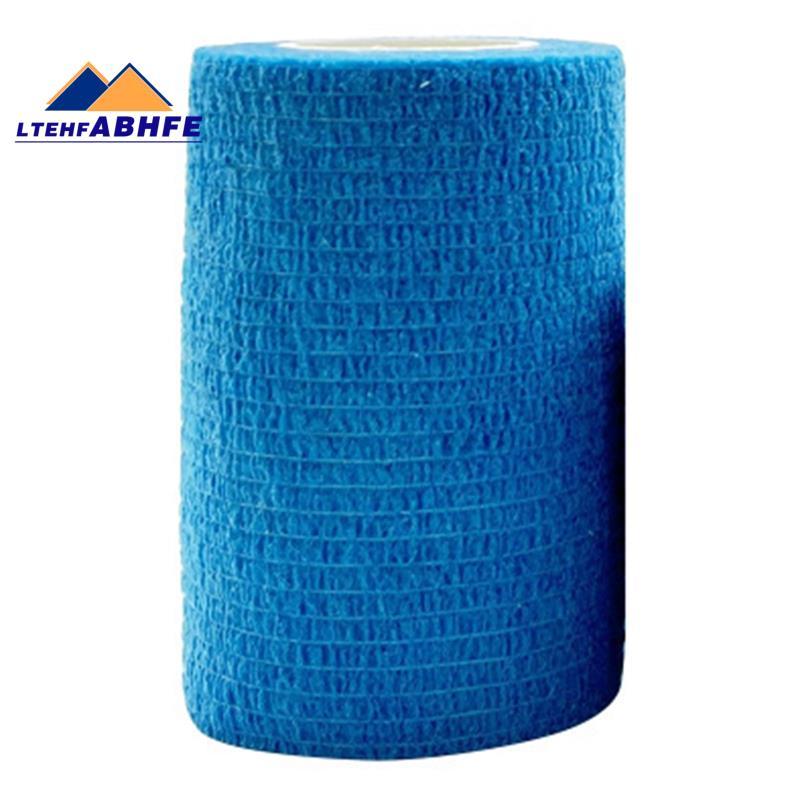 [ขายร้อน L]Sport Self Adhesive Elastic Bandage Wrap Tape สําหรับรองเข่า Finger Ankle Palm