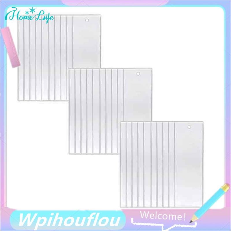 [HoME&life] Photobooth Frames Clear Bookmark Sleeves 30 ชิ้นพลาสติก Blank Book Markers Cover Holders