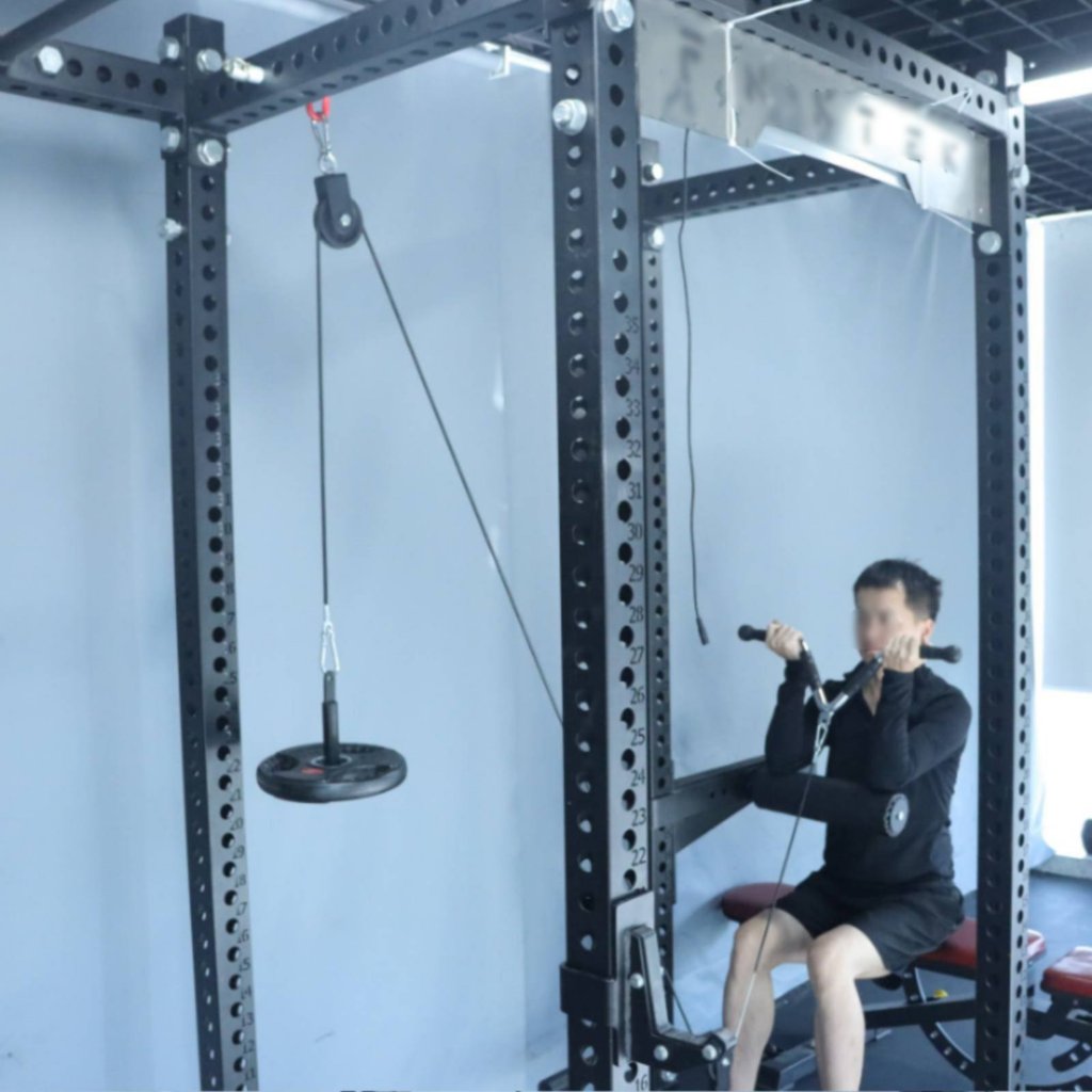 Multi-Functional Bulgarian Split Squat Pad ติดตั้งง่าย Bulgarian Split Squat Attachment Heavy Duty ส