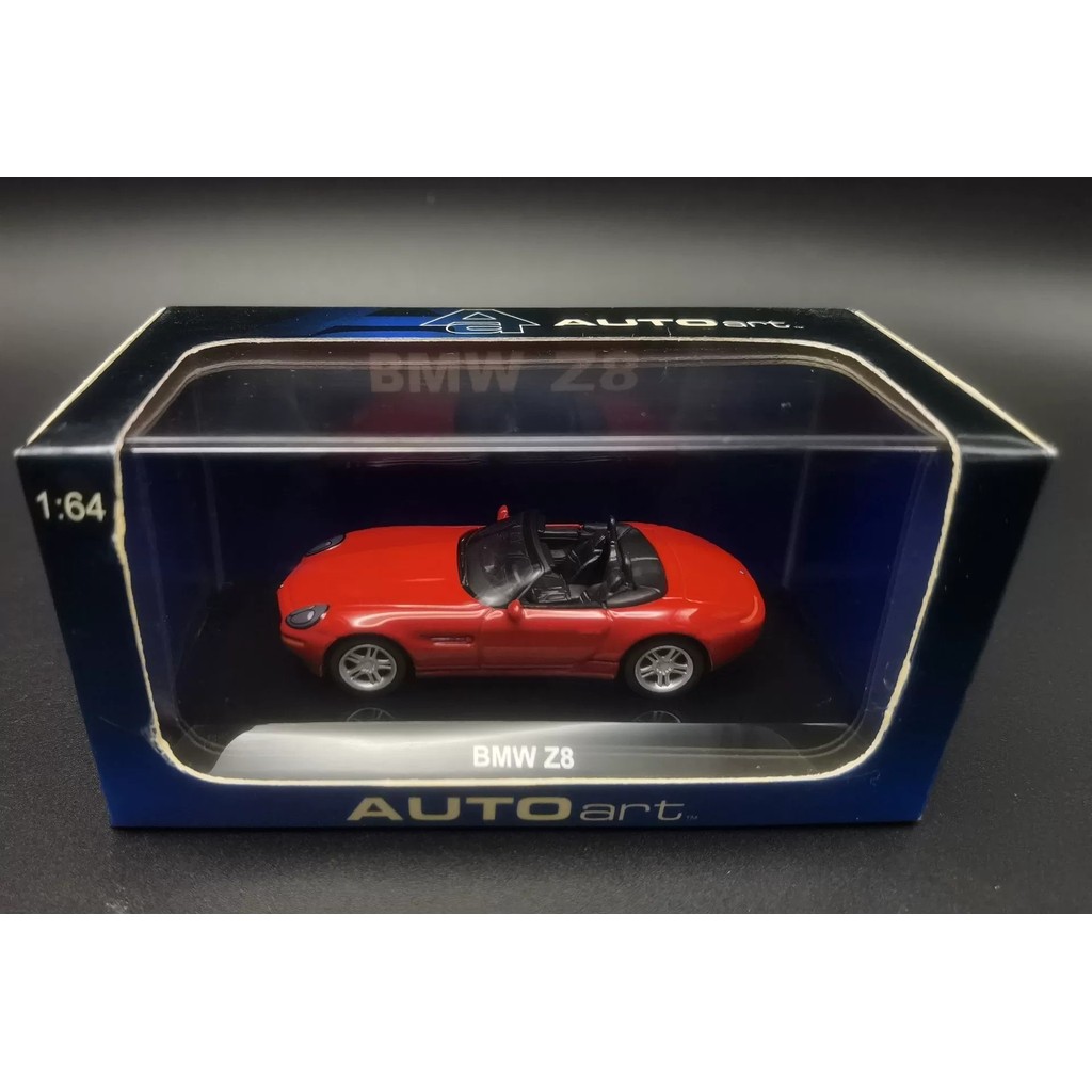 [สต๊อกพร้อม ติดต่อหากคุณมีคําถามใดๆ] Autoart 1: 64 BMW Z8, AA BMW Z8 รถสปอร์ตเปิดประทุน
