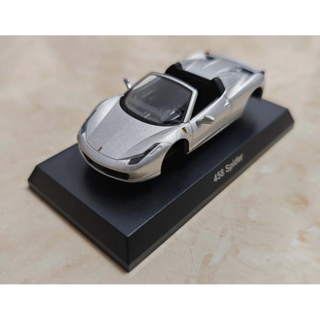 [สต๊อกพร้อม ติดต่อหากคุณมีคําถามใดๆ] Kyosho Kyosho Ferrari 458 Spider Silver