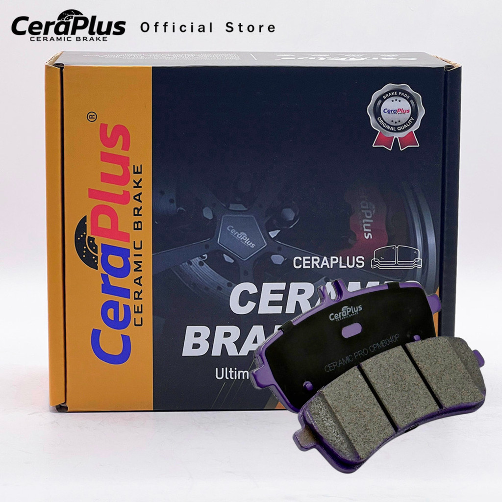 CeraPlus ผ้าเบรคหลัง Mercedes Benz C63 AMG S63 AMG 1 pot ผ้าเบรคเซรามิค
