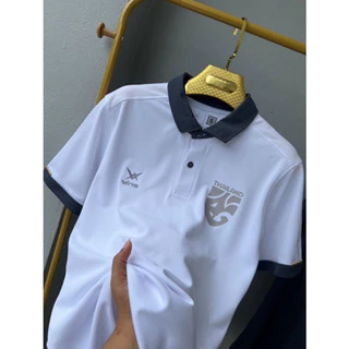 ผู้ชายฤดูร้อนสบายๆกีฬาย์แขนสั้นเสื้อโปโล 3ง การพิมพ์
