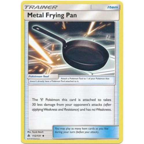 [การ์ดโปเกมอน TCG] กระทะโลหะ - 1112/131 - Uncommon