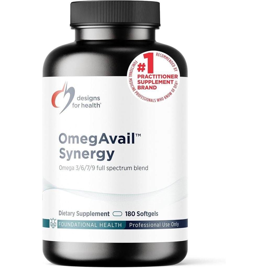 การออกแบบเพื่อสุขภาพ OmegAvail Synergy Omega Complex สําหรับผู้ใหญ่ Omega 3679 Fatty Acids จาก Borag