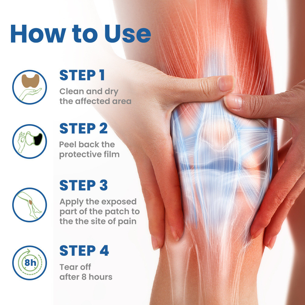 Sumifun Knee Care Patch Cream Patch Joint Care Patch K000014WJG