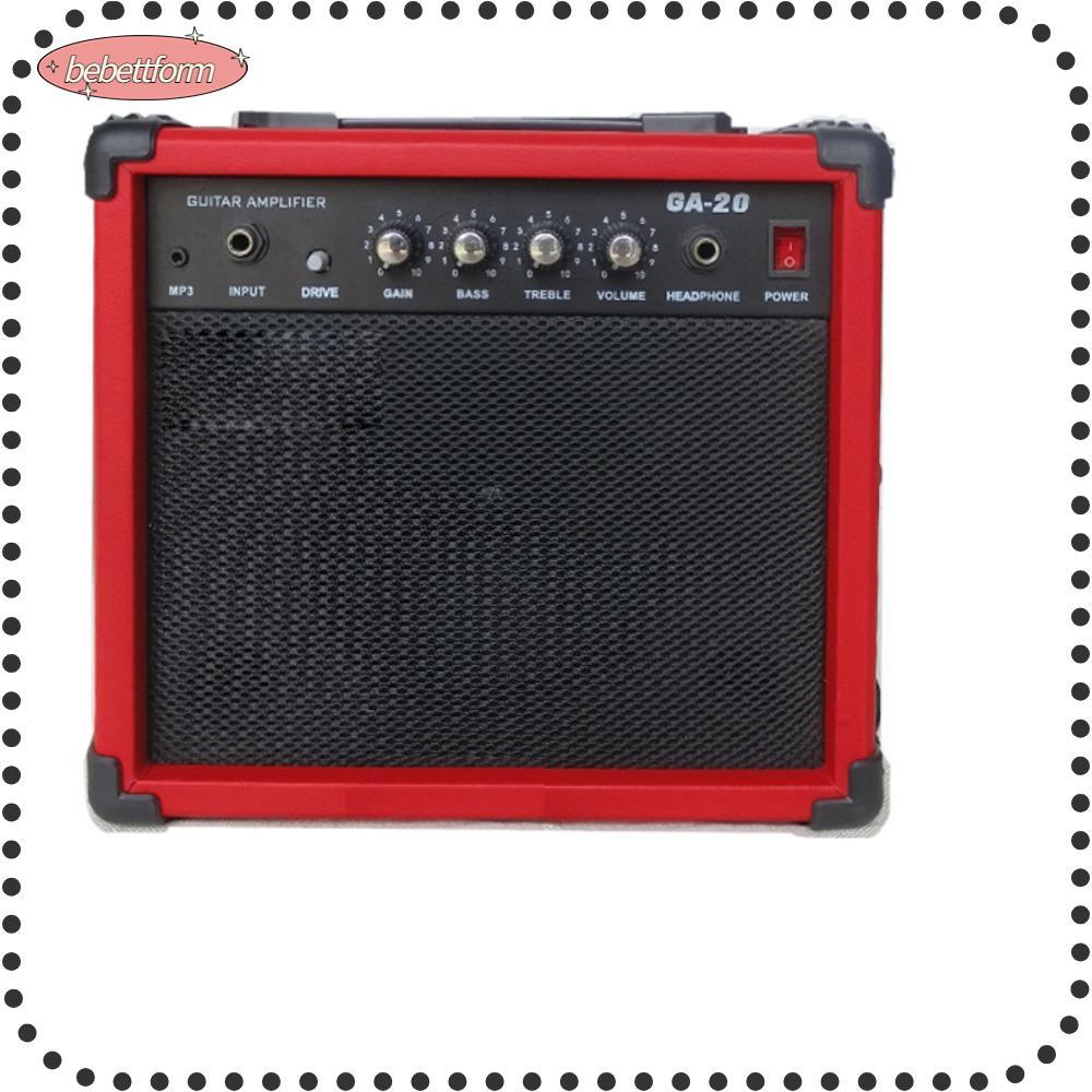 BEBETTKISS ลําโพงกีตาร์ไฟฟ้า,พลาสติก 20W Power Guitar Combo Amplifier,Creative MP3 Instrument Inputs