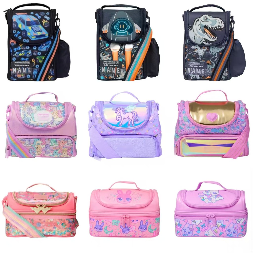 Australian Double Layer Lunch Pack Children Outdoor Snack Pack นักเรียนประถม Lunch Pack Series