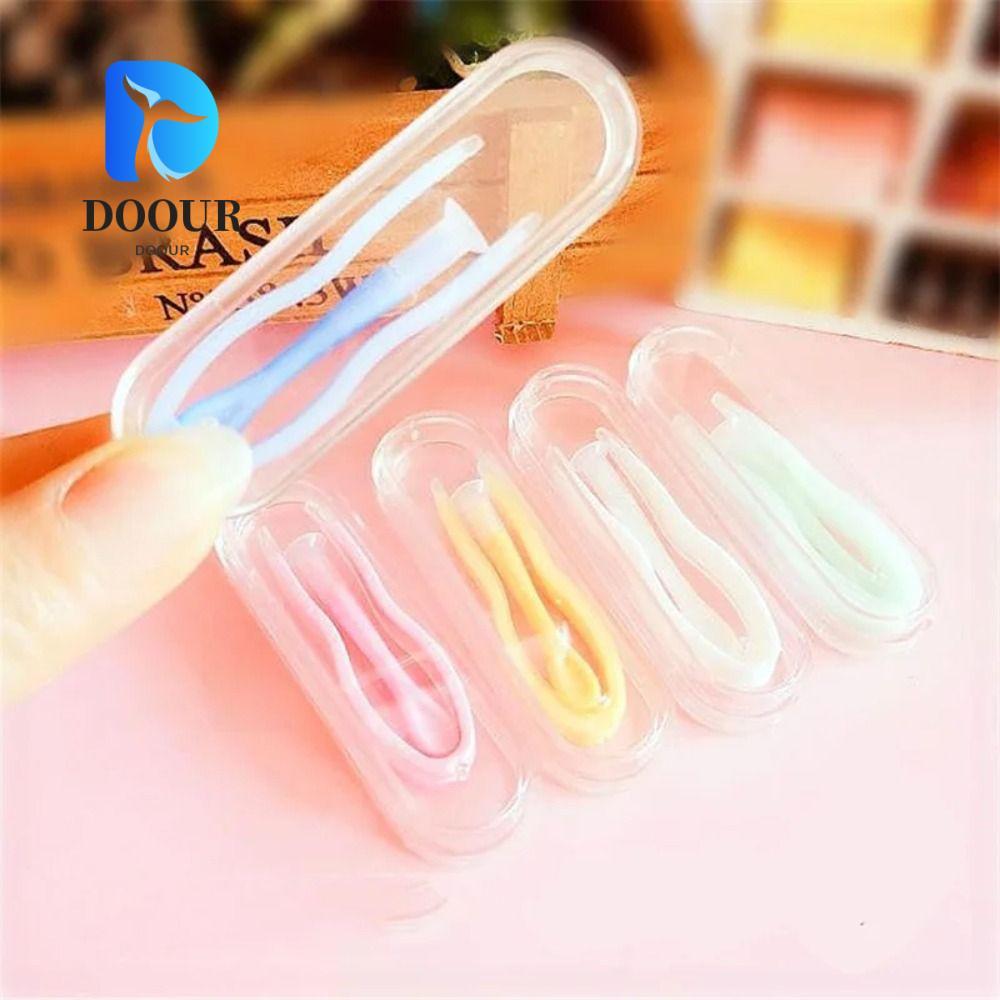 DOOUR คอนแทคเลนส์ 1PC, สีทึบ Eyes Care คอนแทคเลนส์ Inserter, Mini สวมใส่เครื่องมือชิ้นคลิปชุดผู้หญิง