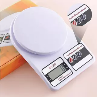เครื่องชั่งดิจิทัล SF-400 ความจุ 10kg ความละเอียด 1g เครื่องชั่งครัว/ทำขนม/พัสดุ ใช้ในบ้านและร้านค้า