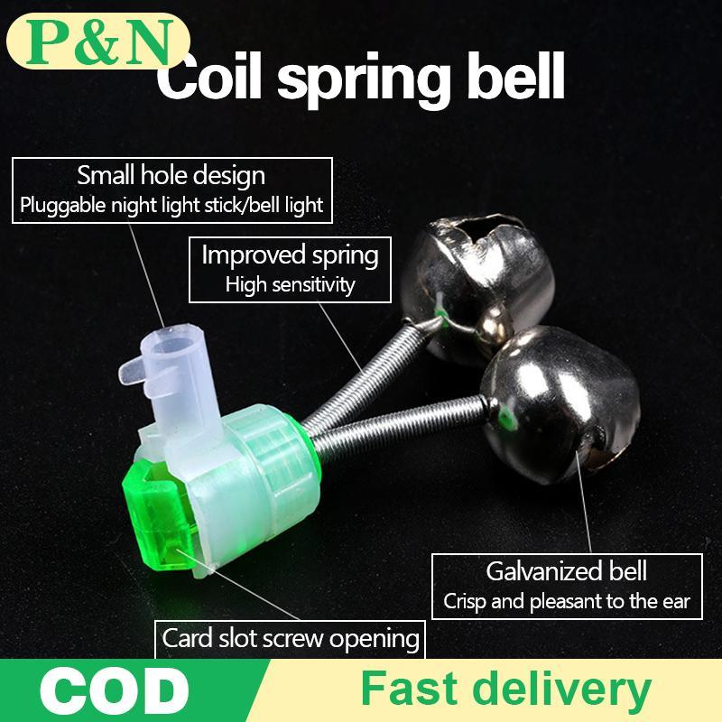 [P&N] Bell Fishing Anti-Fall Sea Pole Throwing Rod Night Light Induction Night Fishing Rod Accessori