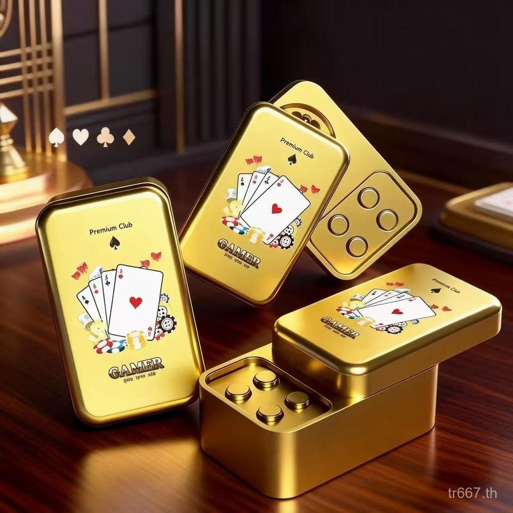 เป็นที่นิยม [คลังสินค้าพร้อม] French God of Gamblers Push Brand EDC Voice Decompression Voice Voice 