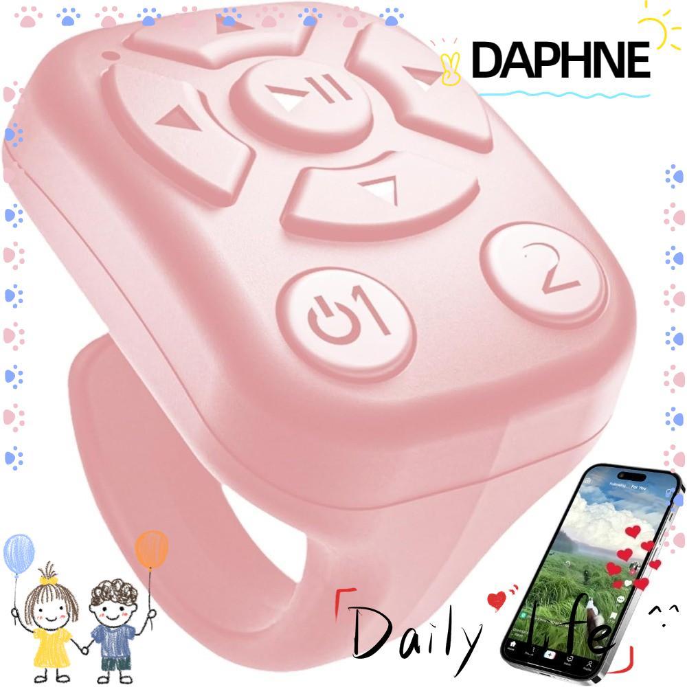DAPHNE APP Scrolling Ring, Wireless Design Video Recording Bluetooth Remote Control, Lively Fingerti