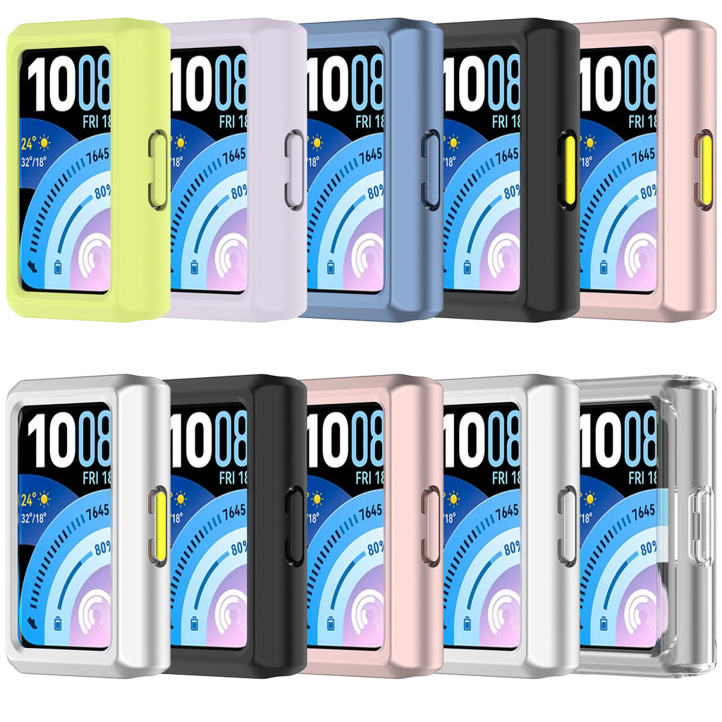 ปลอกพรีเมี่ยมสําหรับ Huawei Band 11 Pro Hollow Case PC Protector Matte Frame สําหรับ Huawei Smart band 11Pro