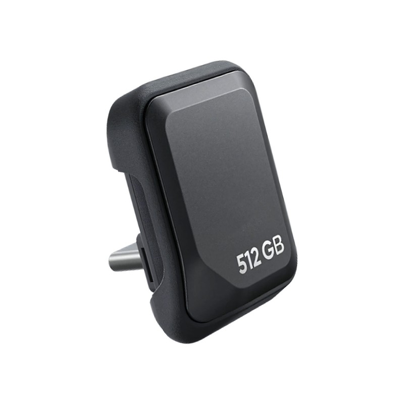 QJ 512GB Mini SSD แฟลชไดรฟ์กันกระแทกสําหรับกล้องกีฬาอุปกรณ์เสริม Quick Reader