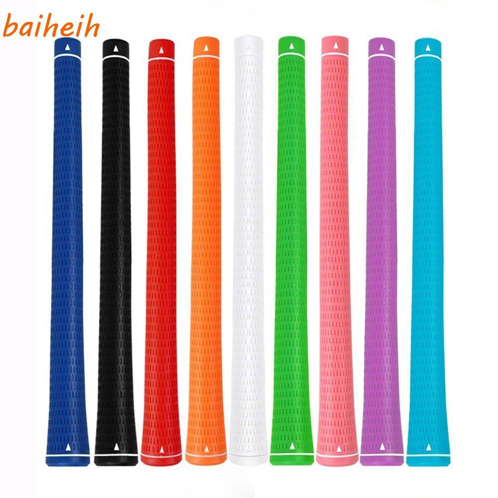 BAIHEIH Golf Grip, ยางมาตรฐาน Midsize Golf Club Grips, หลายสีสวมใส่ Universal Handle Irons Woods