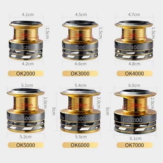 รอกตกปลาแบบหมุนความเร็วสูง แขนโยกคู่ 12+1BB อัตราทดเกียร์ 5.2:1 พร้อมระบบเบรก 15KG รุ่น สำหรับการตกปลากลางแจ้ง