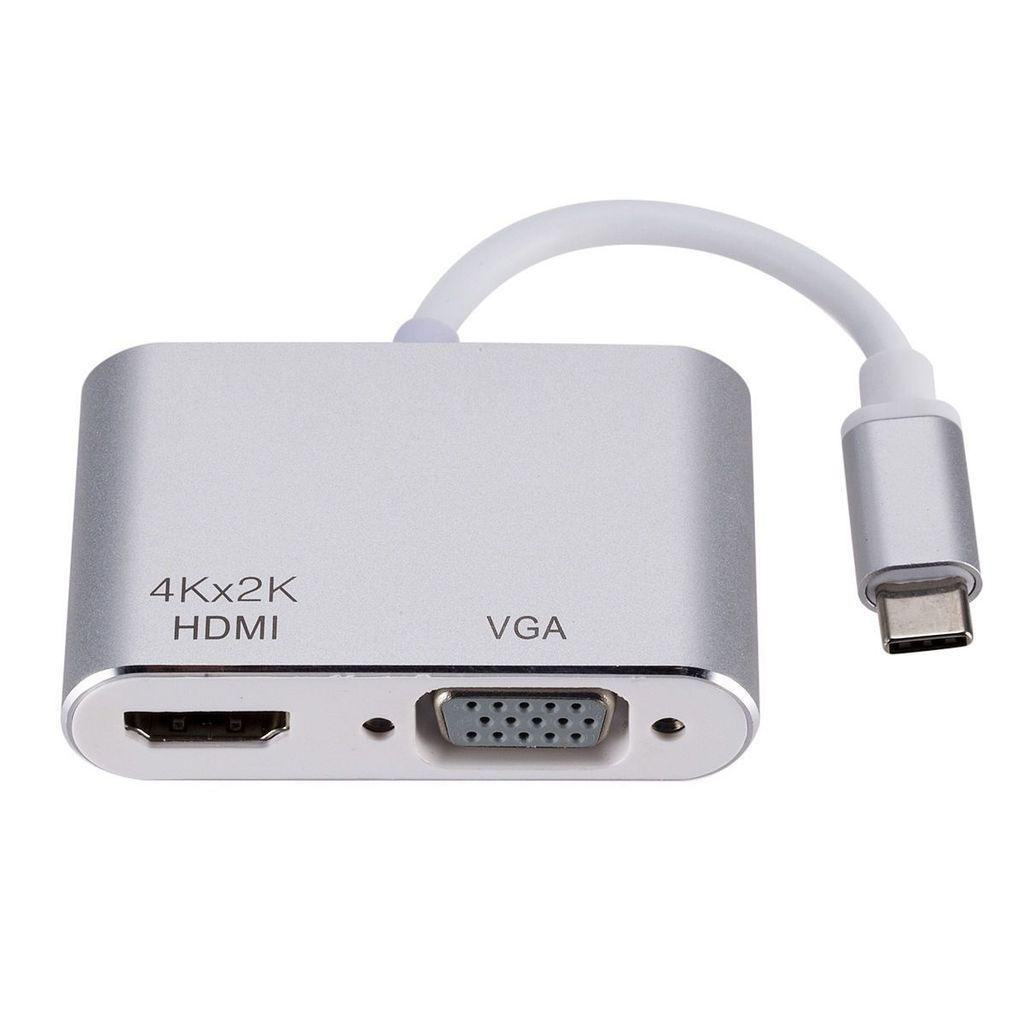 TB Spot Goods#Typec Turn hdmi vga Docking station for expanding mobile phone connectivity to TV conv
