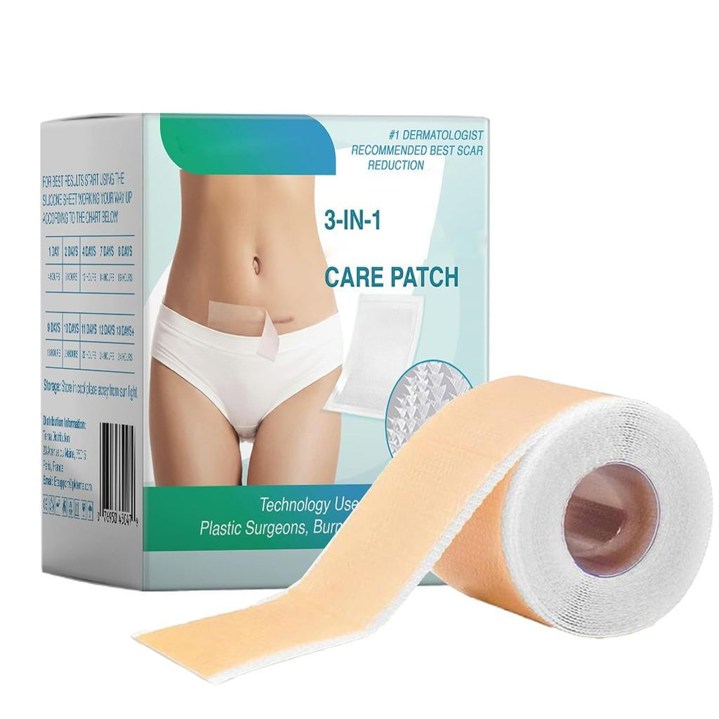Lonqi3-in-1CarePatch-Scar&FineLine combeds,WrinklePatch withHyaluronicAcid,TargedSkinoothingPatch,Hy