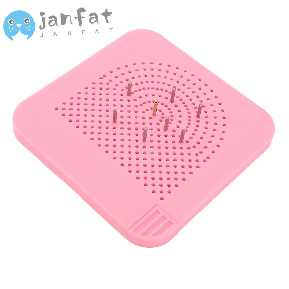 JANFAT Quilling Guide Board, พร้อมลิ้นชักเก็บตารางกระดาษ Quilling Board, Quilling Tools พลาสติกพร้อม
