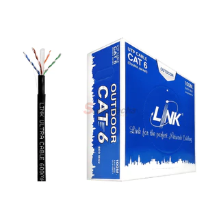 US-9106OUT-1 / LINK สายแลน CAT6 Outdoor 100 เมตร