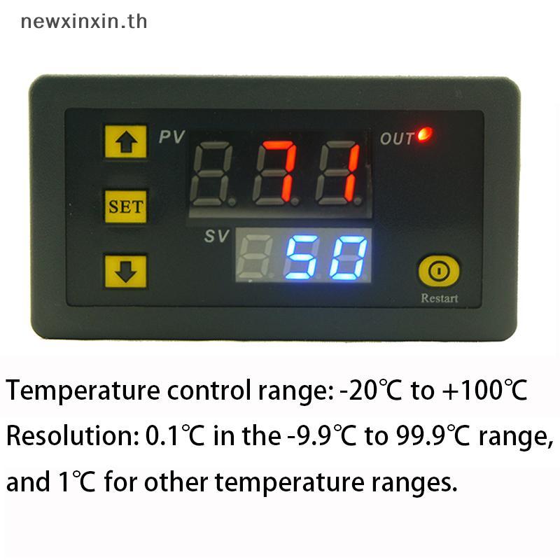 ^N^ W3230 โมดูลสวิตช์ควบคุมอุณหภูมิความแม่นยําสูง 12V {T}