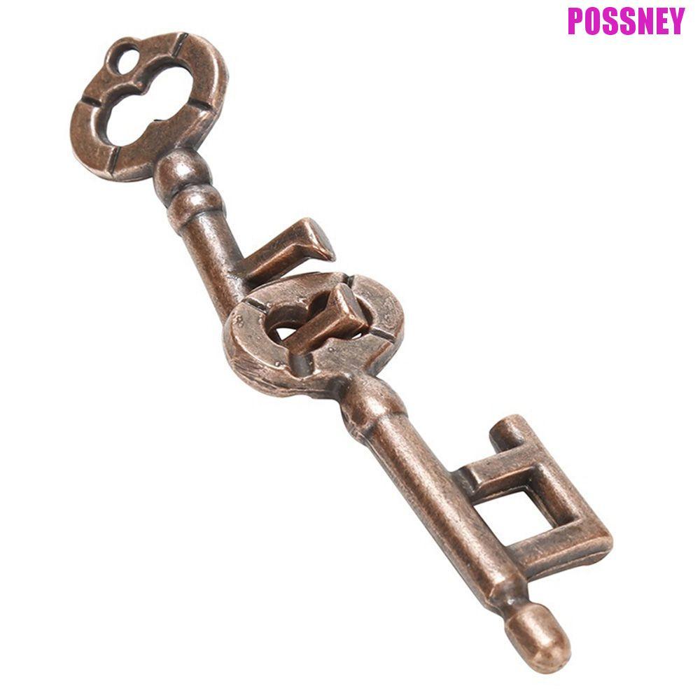 POSSNEY Key Puzzle Cast Brain Teaser IQ Test เครื่องทดสอบสมอง