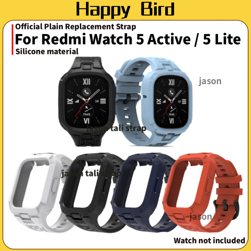 ซิลิโคน สาย For Xiaomi Redmi Watch 5 Active strap / Redmi Watch 5  Lite Silicon strap