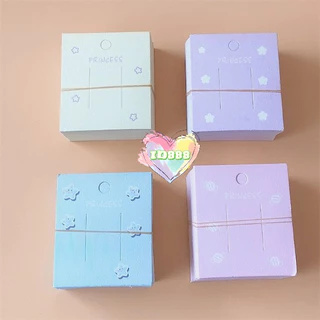 🆔888แป้นกระดาษติดกิ๊บ แป้นกิ๊บ แผงกิ๊บ สีขาว มีลาย ลายน่ารัก สีพาลเทล100แผ่ 🎀💕