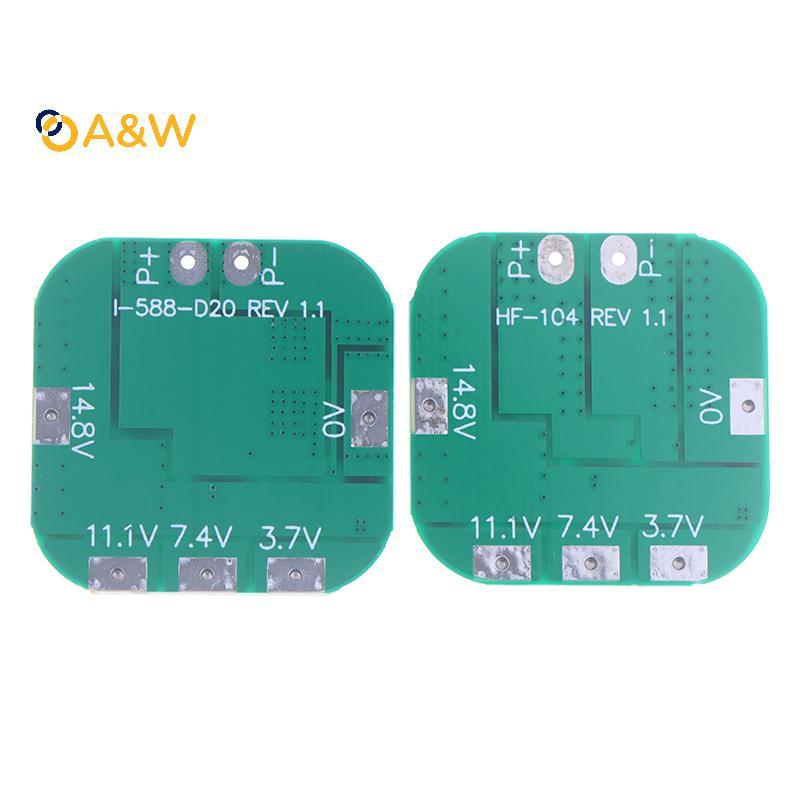 A&W 4 Series 14.8V บอร์ดป้องกัน 18650 16.8V Overcharge Over Discharge ป้องกันการลัดวงจร 20A การจํากั