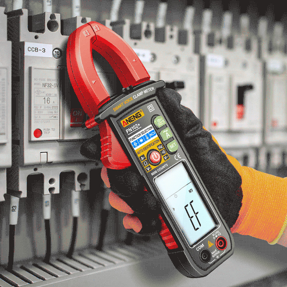 [givenchy1.th] Digital Clamp Mulitmeter Auto Ranging AC/DC Volt Meter มัลติฟังก์ชั่น Ohm Volt Amp Ca