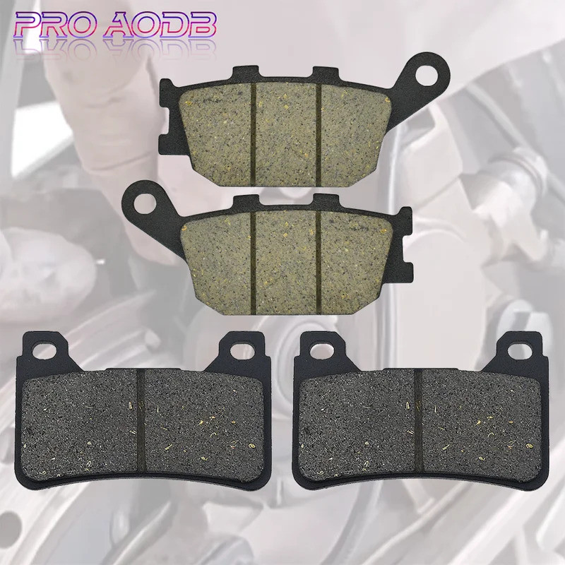 ผ้าเบรคหน้าและหลังรถจักรยานยนต์สําหรับ HONDA CBR600RR CBR 600RR CBR600 RR CBR 600 RR 2005 2006