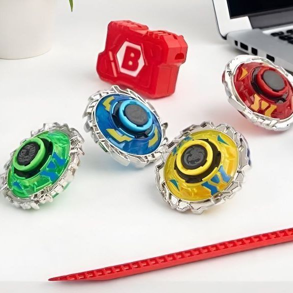 Cyclone Metal Alloy Battle Beyblade Toy Battle Boy Battle Beyblade Children Pull Bar Launcher Set
