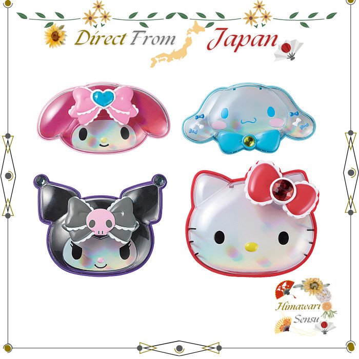 BANDAI Sanrio Make Up Palette Kids Toy My Melody Kuromi Cinnamoroll Kitty【 Direct from Japan 】
