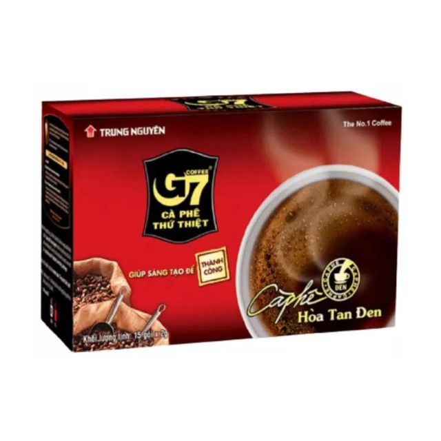 คอฟฟี่จีเซเว่น กาแฟดำ (Coffee G7 Black Coffee 30g.)
