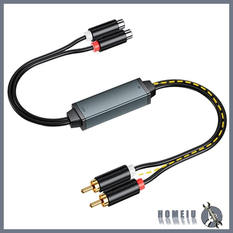 HOMEIU 2way Ground Isolator Sound Noise Filter Noise Suppressor Isolator Achieve Clear Acoustic Qual