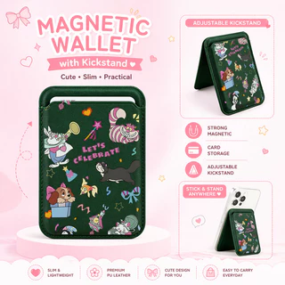 Circus Animal Patterns Wallet for iPhone 17 16 15 14 13 12 pro Max 17promax 17pro Card Phone Holder for Case Pocket Cover