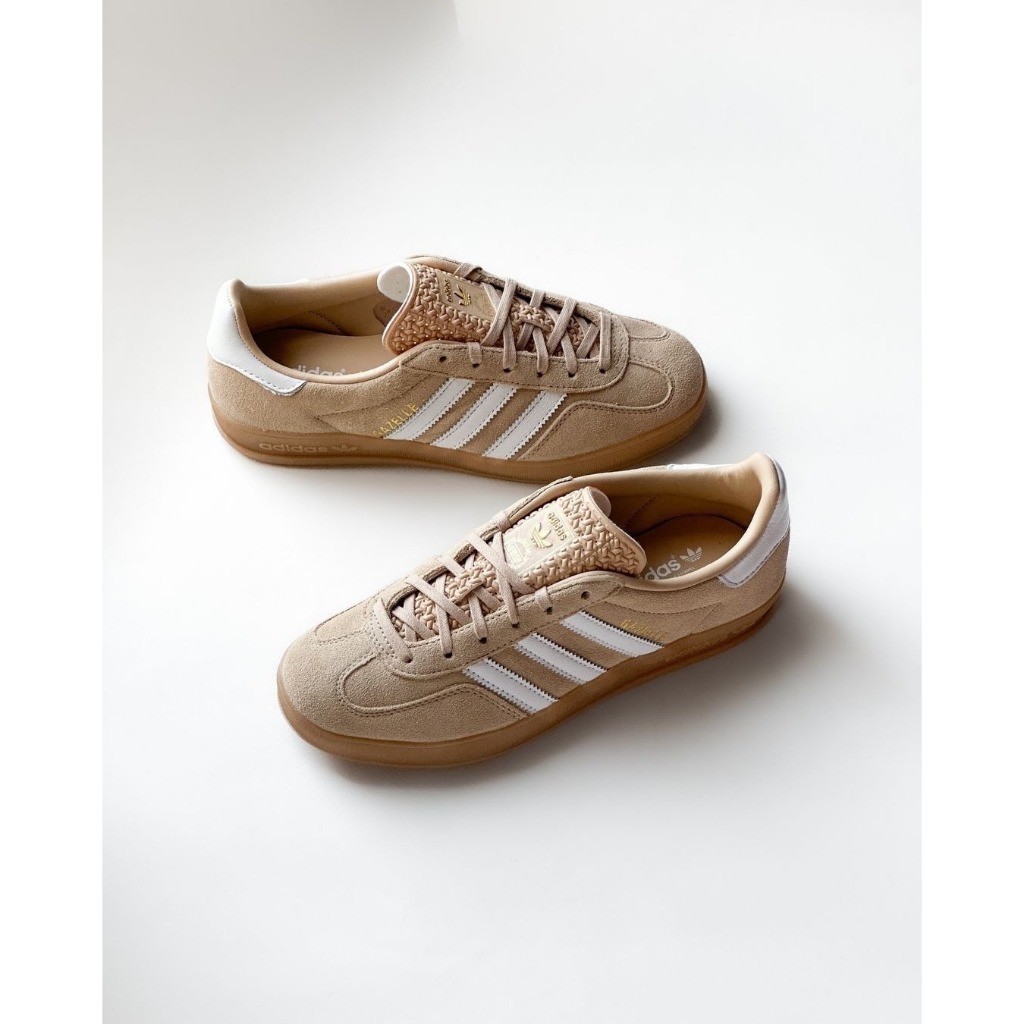 Adidas originals GAZELLE IH5482 รองเท้าผ้าใบส้นแบน รองเท้าลำลอง