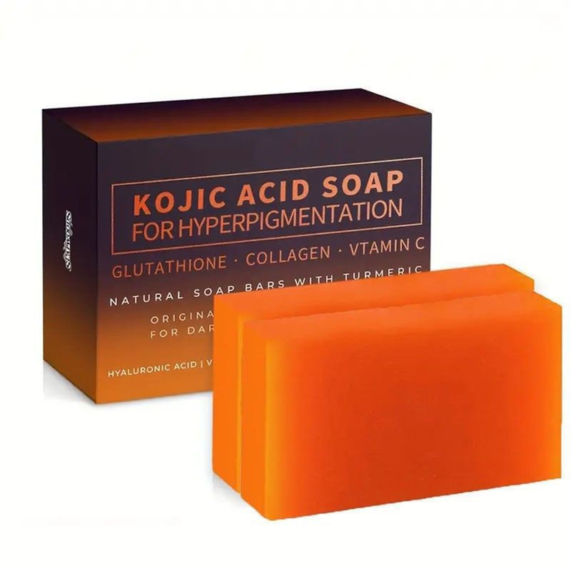 TQ~Exquisite and high-quality Kojic acid soap Philippine Kojic Acid Soap, Papaya Soap, Handmade Turm