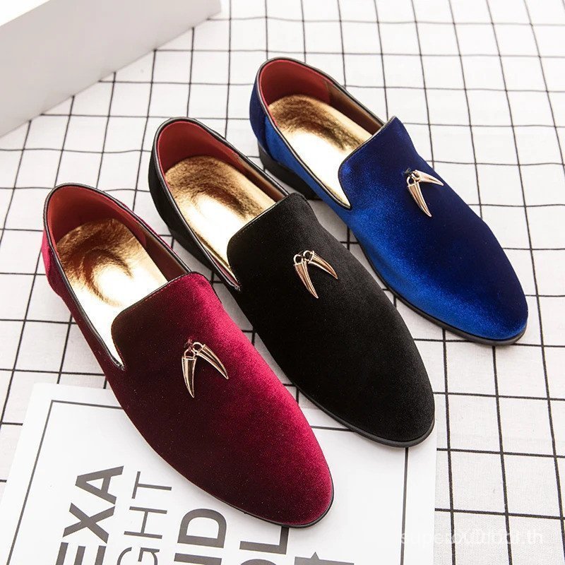 ผู้ชาย Loafer รองเท้าสบาย Breathable Faux Suede ธุรกิจรองเท้าผู้ชายอย่างเป็นทางการ UWZZ