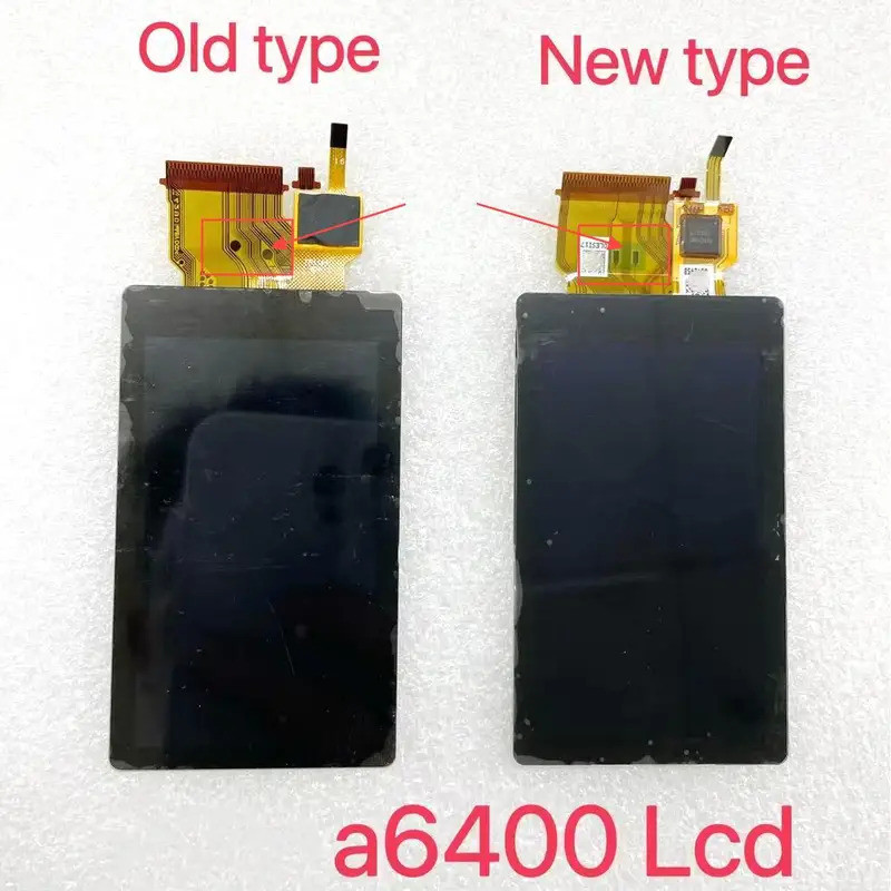 ใหม่หน้าจอสัมผัส LCD พร้อม Backlight สําหรับ Sony ILCE-6400 A6400 a6400 ใหม่ประเภทจอแสดงผล LCD อะไหล