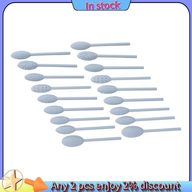 In stock-Texture ชุดเครื่องมือสําหรับ Clay Texture Rolling Emboss ลายสก๊อตลูกกลิ้งมือ Clay การสร้างแ
