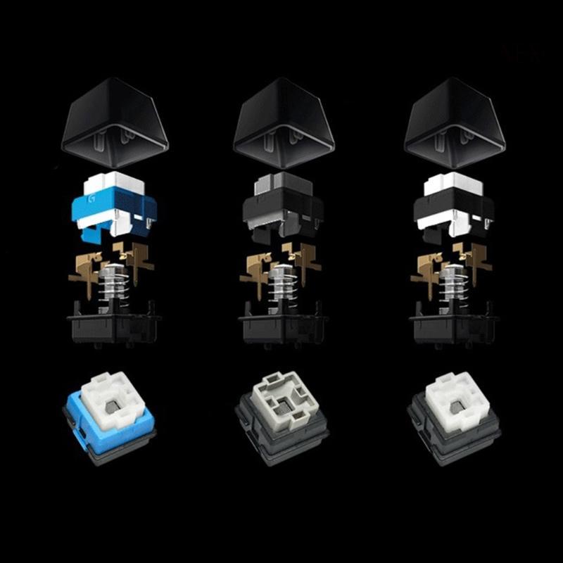 NEX แกนสวิตช์ G910 G413 G512 G513 K840 G810 G413 สีดํา น้ําเงิน เทา 2 ชิ้น