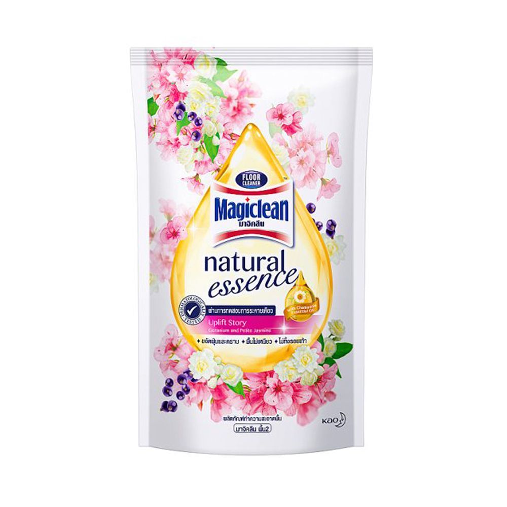 [สินค้าส่งด่วน]  มาจิคลีน ถูพื้นเนเชอรัล สีชมพูรีฟิว700มล MAGICLEAN FLOOR NATURAL PINK REFILL700ML
