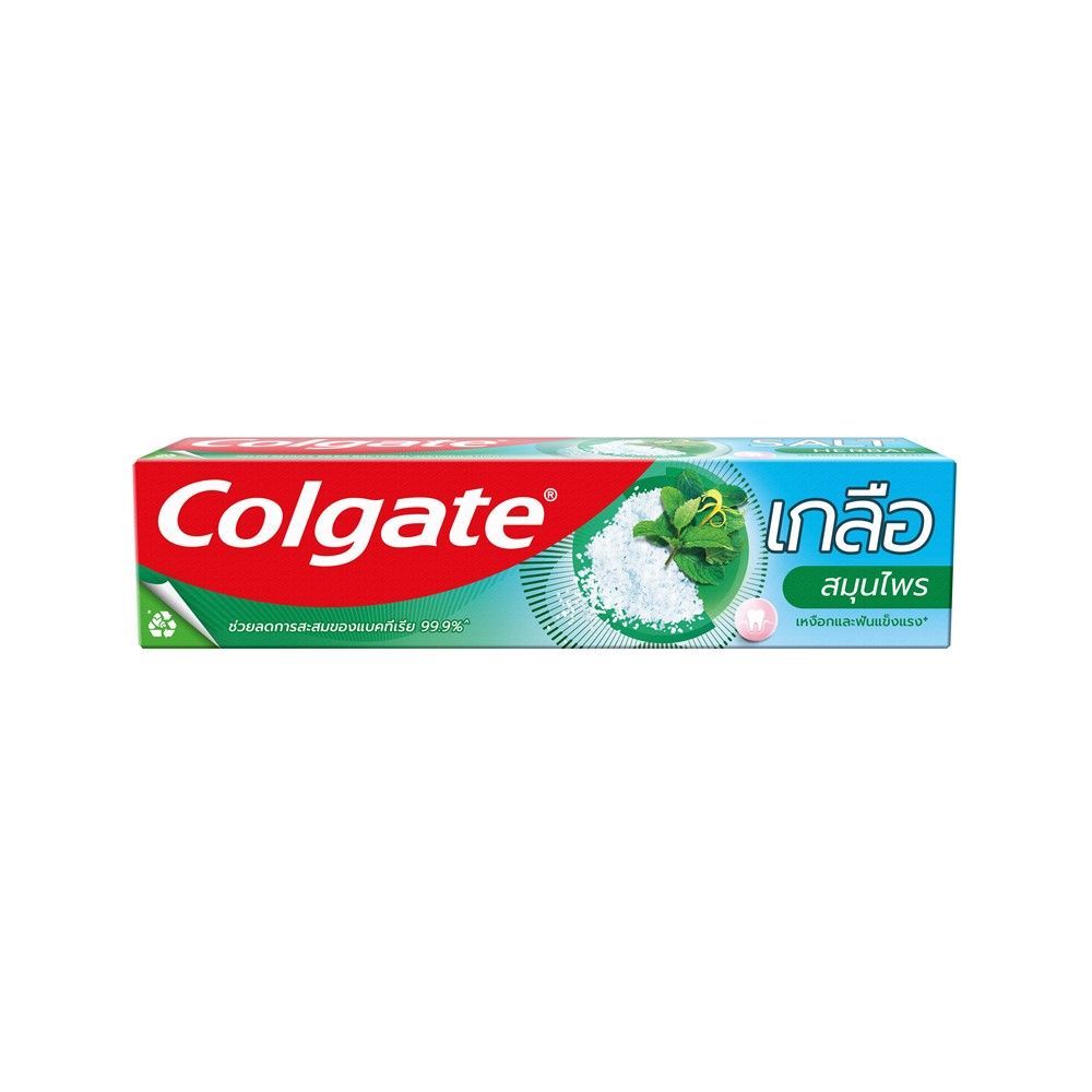 คอลเกตยาสีฟัน เกลือสมุนไพร 150ก. COLGATE TOOTHPASTE SALT HERBAL 150G