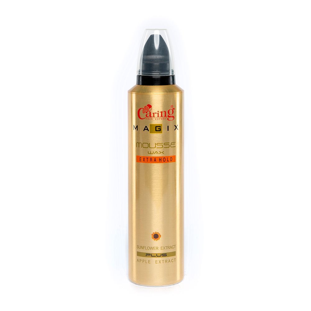 [สินค้าส่งด่วน] แคร์ริ่งเมจิคซ์มูสแว็กซ์ 220มล. CARING MAGIX MOUSSE WAX 220 ML.