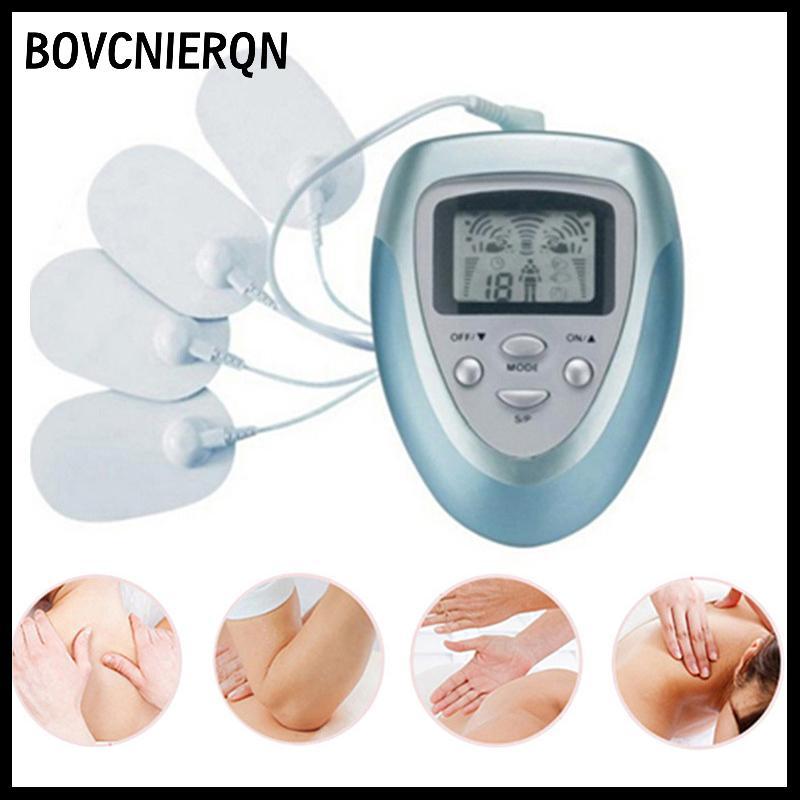 Tn TENS เครื่องกระตุ้นกล้ามเนื้ออิเล็กทรอนิกส์ Pulse นวด 8 โหมด EMS การฝังเข็มไฟฟ้า Therapy กายภาพบํ