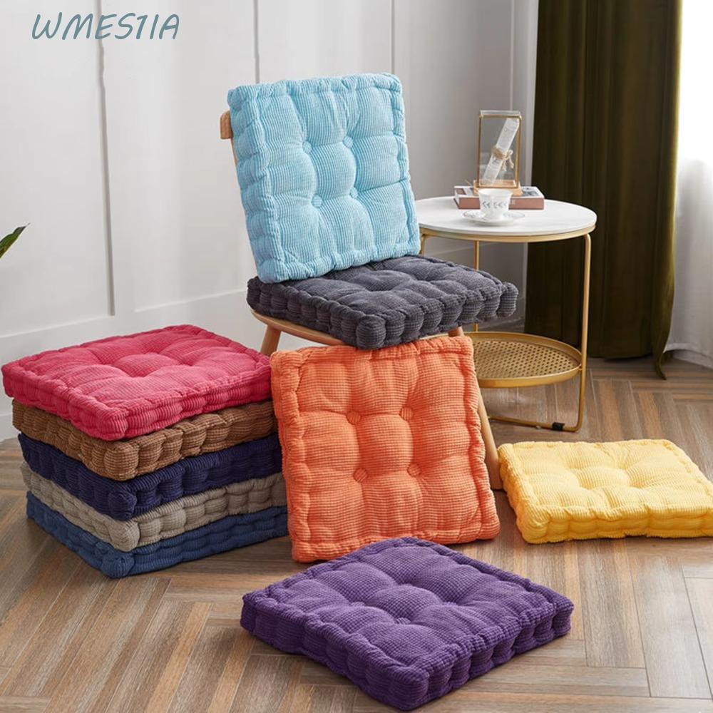 Wmes1คือ เบาะรองนั่ง ทัฟท์, เสื่อเก้าอี้สีทึบสี่เหลี่ยม/รอบ, เบาะรองนั่งพื้นสไตล์ญี่ปุ่นหนานุ่มทนทานนักเรียน